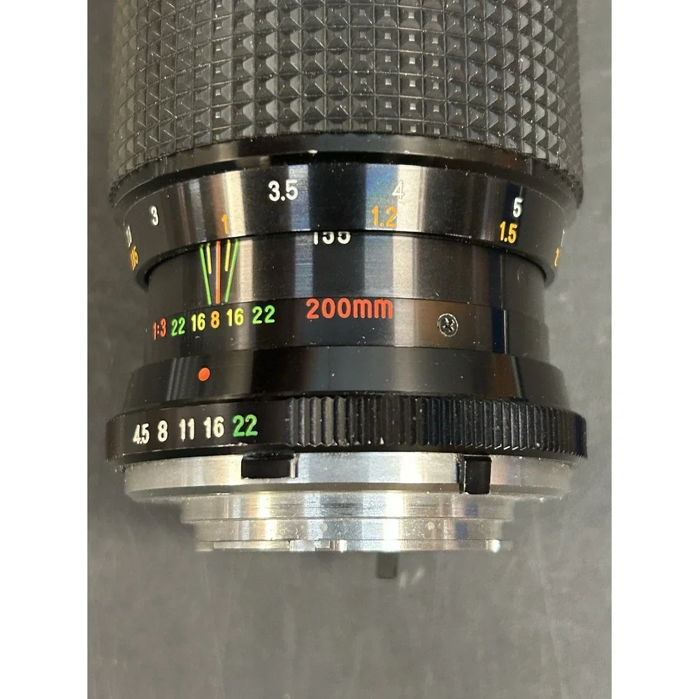 Rokinon Auto Zoom Multi Coated Macro 1:4.5 f=80-200mm Lens
